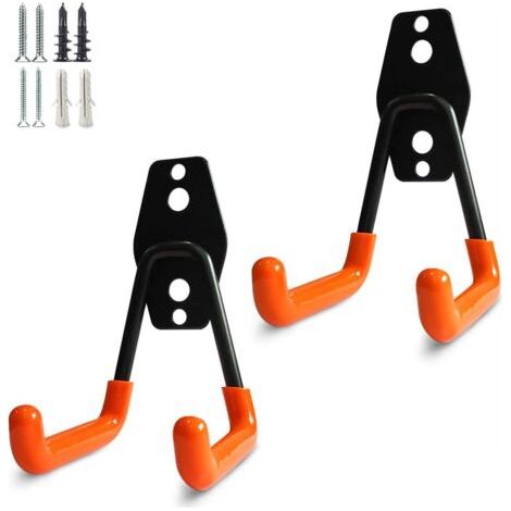 Robuster Garagenhaken, Aufbewahrungshaken, Gartenwerkzeug-organizer, Wandhaken Aus Stahl (kleiner U-haken)