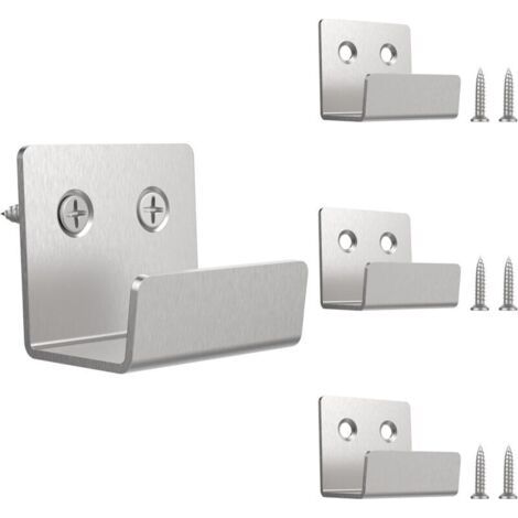 Wandhaken Aus Edelstahl, 4er-set, Tragkraft 50 Kg, Für Spiegel, Bilderrahmen Und Badezimmer
