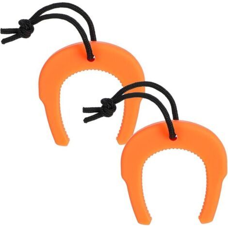 2er-pack Notfall-türstopper Mit Nylonschnur Für Ersthelfer, Sicherheitsgriffstopper (orange)