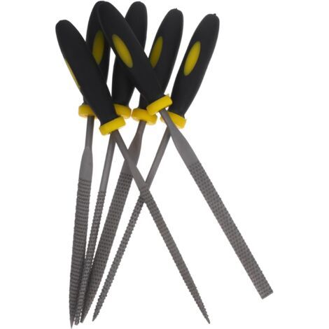 6er-pack Mini-raspel-set Mit Komfortablem, Rutschfestem Griff, Leistungsstarkes Raspelwerkzeug Für Lederarbeiten