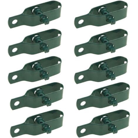10er-pack 2,3 Mm Dicke Elektrische Drahtspanner Aus Grünem Kohlenstoffstahl Für Rinder, Pferde, Bauernhöfe, Gärten Und Ratschenkabel