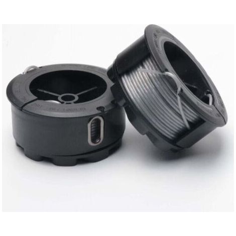 2 Stück Spulendraht Für Bosch Universalgrasscut, Xu, Kantenschneider 18 18-26 18-260 F016800570 Mit Abdeckung