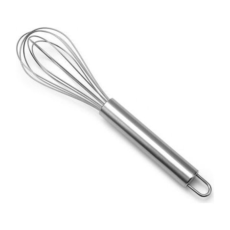 20 Cm (8 Zoll) Silberner Manueller Schneebesen, Schneebesen, Schneebesen, Schneebesen Zum Schlagen Von Sahne Und Eiern, Zum Kochen Von Eiern.