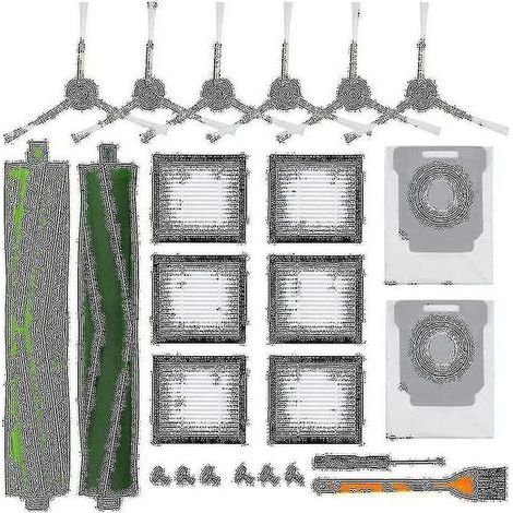 Ersatz Für Roboter J7, J7+, I3, I3+, I4, I6, I6+, I7, I7+, I8, I8+, Rouleaux-brücken, Filter, Seitliche Dus-broschen