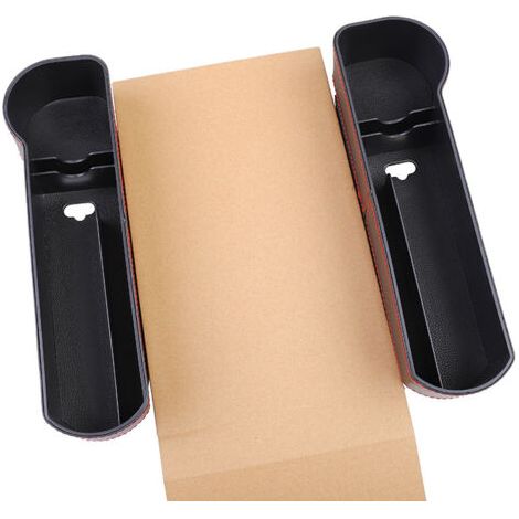 2-teiliges Auto-getränkehalter, Getränkehalter, Getränkehalter Aus Pu-leder, Auto-aufbewahrungsbox Für Kaffee, Getränke, Flaschen, Milch, Zweiteiliges Set