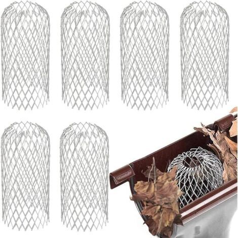 6-teiliger Gichtfilter, 15,5 X 7,5 Cm, Aluminium-feuerfilter, Erweiterbarer Filter, Metall-gichtfilter Für Häuser, Vorzimmer, Höhlen, Außenbereiche