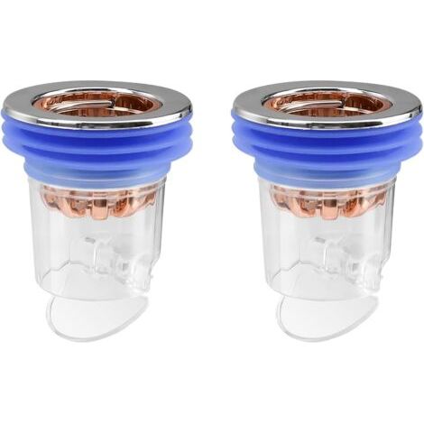 2 X Geruchsstopper, Duschbodenstopper, Deodorant-kern Für Balkon, Küche, Badezimmer-bodenablauf