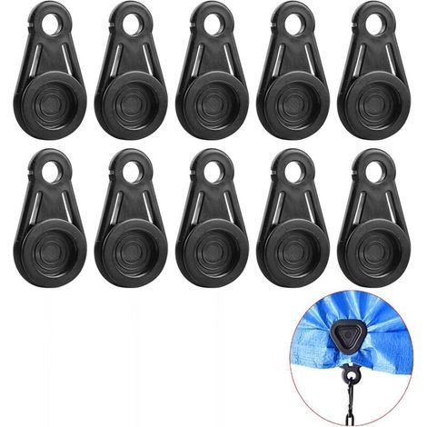 10 Stück Scheibenschnallen-clips Für Planen, Outdoor-camping, Bergsteigen, Campingzelt, Camping-zeltklemmen, Markisen-clips, Scheibenschnalle Für Zeltplane, Planen-clips
