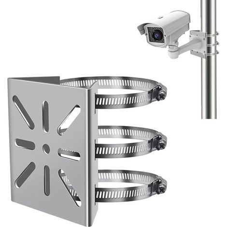 Vertikale Masthalterung, Eckhalterung, Außenkamera-eckhalterung, Kompatible Wandhalterung, Cctv-kamerahalterung, Für Wandleuchten, Solarmodule