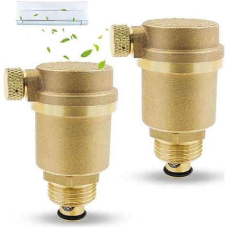Lot Von 2 Purge Automatique En Laiton Dn15 Für Chauffe Eau Solaire Soulagement De Pression