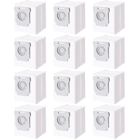 Lot Von 12 Staubsaugerbeuteln Für Irobot Roomba I7 I7+ I3 I3+ I4 I4+ I6 I6+ J7 J7+ I8 I8+s9 S9+ E5 E6 E7, Zubehör Beutel Mit Beutel Für Irobot Roomba Allen Aspirateur Clean Base