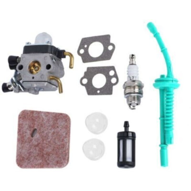 Vergaser- Und Luftfilter-kombination Für Tondeuse Stihl-modelle Fs45 Fs55 Fs85s Km55 -
