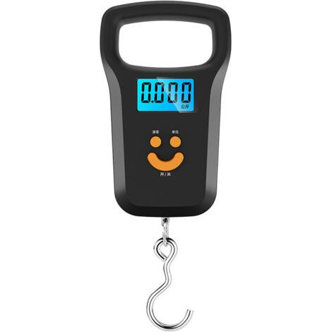 Digitale Waage Für Koffer Und Gepäck (50 Kg Kapazität) – Tragbare Gepäckwaage Mit Extra Großem Griff, 4-einheiten-umrechnung