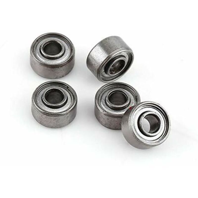 10 Stück 693zz Mini-kugellager, Flansch-stahllager, Doppelt Abgeschirmtes Lager-set, 3 8 4 Mm