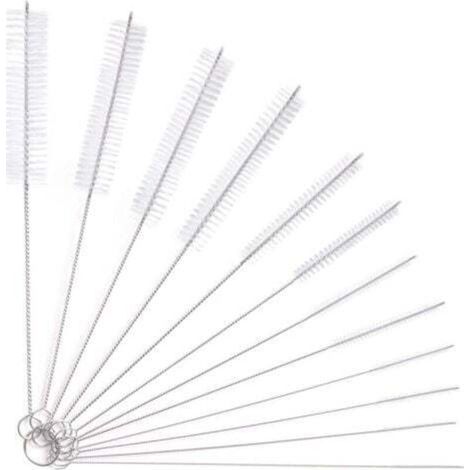 12 Stück Rohrreinigungsbürste, Rohrreinigungsbürste Für Glasflaschen, Babyflaschen, Wasserkocher, Tastatur, Rohrreinigungsbürsten