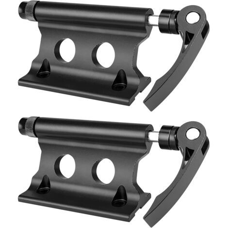 2er-pack Fahrradgabelhalterung, Auto-fahrradträger, Mtb, Rennrad, Mtb, Vorderradgabelhalterung, Aluminiumlegierung, Vorderradgabelhalterung Zum Tragen, Reisen, Outdoor