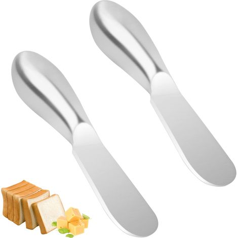 2-teiliges Buttermesser Mit Hohlgriff, Koch- Und Backutensilien
