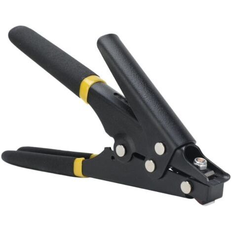 Pistole Mit Nylon-serre-kabel, Tragbar, Spannung Einstellbar, Kunststoff-gleitbefestigung. Befestigungs- Und Haltewerkzeug. Kabel-befestigungs-gusspistole. Mit Gliss Umwickelbare Pistole