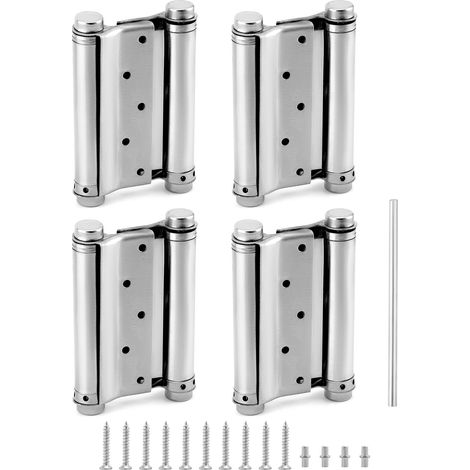 4-teiliges Set Aus Robusten Drehgelenken Und Rostfreiem Edelstahl Mit Automatischer Fermeture (5 Stück) – Double-action-ladegerät (inkl. Achsen Und Sicht)