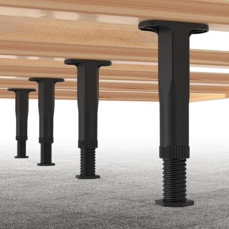 4er-pack Verstellbare, Robuste Stützbeine Für Bett/sofa/kommode/tischgestell, Möbelersatzteile (8,3–14,5 Zoll)