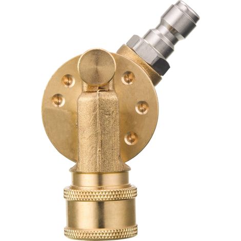 In 7 Winkeln Schwenkbares Raccord Für Hohen Nettodruck – Raccord Rapide 1/4 Pouce, Drehung Um 240 Grad, Maximaler Druck Von 4500 Psi.