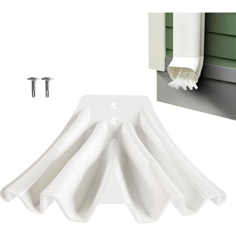 Déviateur De De Gouttière,extension Drain Résistante Anti-intempéries Et Renforcée,déviateur De Pluie Extension Gouttière Pour Maison Jardin Cour Terrasse Patio Pelouse Porche Cheminement