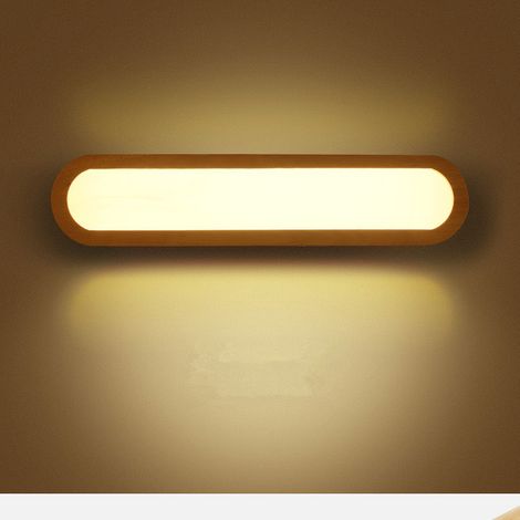 Nordic Massivholz Led Wand Lampe Innen Dekorative Beleuchtung Schlafzimmer Korridor Treppe Kreative Quadratische Holz Schrank Lese Lampe
