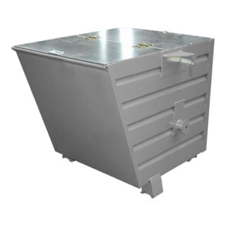 Bauer Stapelkipper BSK 55, lackiert, Mausgrau