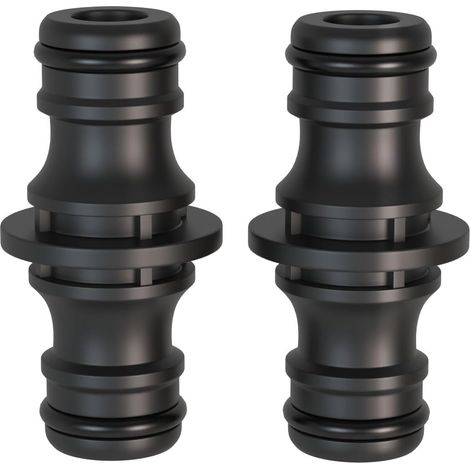 Zweiteiliger Schnellverbinder, Doppelter 1/2-zoll-stecker. Verbindungsstück Zur Sicheren Schlauchverbindung, Sodass Zwei Schläuche Für Eine Verlängerung Angeschlossen Werden Können.