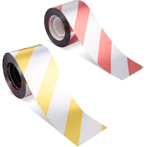Rotes Und Gelbes Vogelschutzband (4,8 Cm X 100 M), Reflektierend Und Holografisch, Zur Abwehr Von Vögeln Und Tauben