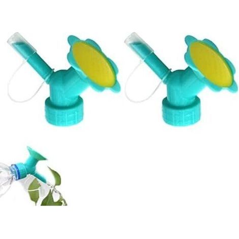 7 X 2,7 Cm, 2 Stück Bewässerungsflasche, Bewässerungsflasche, Auslauf, Bewässerungsflasche, Doppelte Bewässerungskopfflasche Für Setzlinge, Für Die Bewässerung Von Pflanzengärten