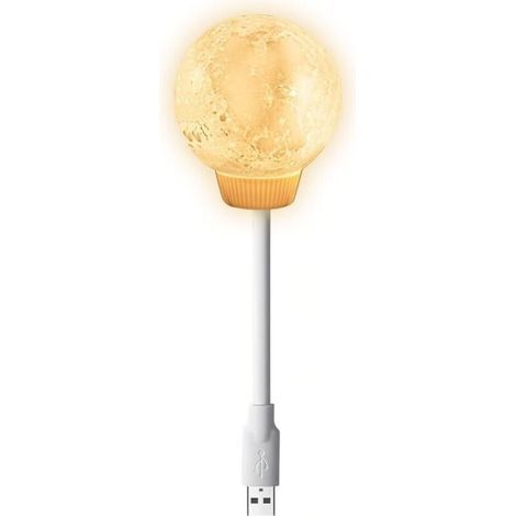 Mondlichter Für Schlafzimmer, Mondlampe, Led-mondlampe, Nachtlicht, Usb-betrieben, Sprachsteuerung Mit Timer, Schlafzimmerdekoration, Intelligente Dimmbare Nachttischlampe