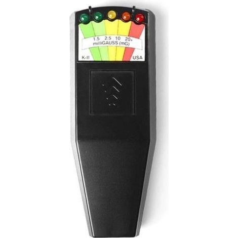 K2 Elektromagnetischer Elektromagnetischer Emf-gauss-strahlungsmesser Tragbarer Elektromagnetischer Emf-magnetmonitor Mit 5 Leds Gauss Noir