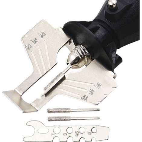 Kettenschärfgerät, Kettensägenbohrer-zubehör, Mini-rotationswerkzeug, Kettenschärfgerät, Kettensäge, Kettenschärfset, Kettensäge, Kettenschärfgerät, Kettensäge
