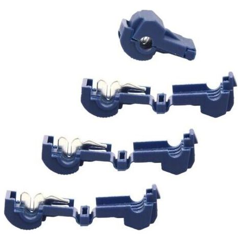 Ahlsen Begrenzungskabelklemme Für Roboter-rasenmäher, 1 Set (10 Stück), T-typ-breakout-stecker, Schnellstecker, Verbindungsklemme, Kabelstecker Mit Fester Schnalle