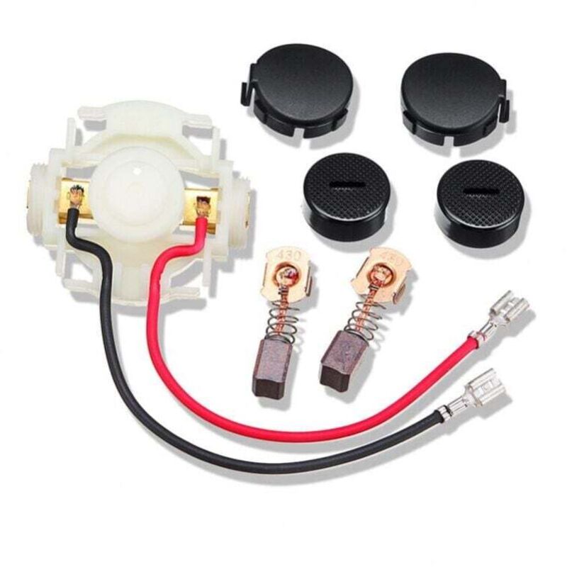 Balai De Charbon Cb430 + Porte Balai Charbon + Casquettes Pour Charbon Meuleuse Makita Dga452 Bga452 Bga450 Bga402 Ga400 Ga400d