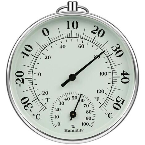 10-cm-innen-/außenthermometer, Innen-/außenfeuchtigkeitsthermometer, Innen-/außenlufttemperaturmonitor, Klimaanlagen-feuchtigkeitsthermometer, Wasseranzeigen