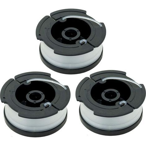 0,065-zoll-spule Für Black+decker-trimmer (ersatzspule Mit Automatischem Vorschub), Kompatibel Mit Black+decker Af-100, 3er-pack