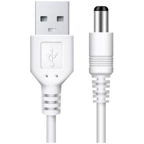 1 M Langes Usb-zu-5-v-dc-stromkabel, 5,5 X 2,5 Mm Dc-ersatz-ladekabel