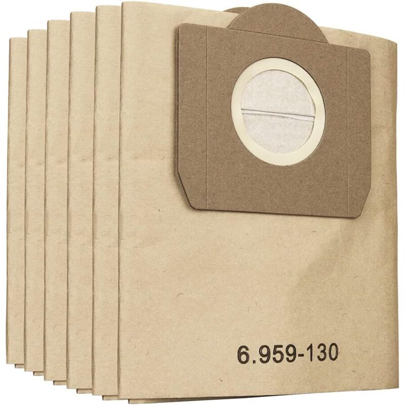15 Stück Papierfilterbeutel Für Staubsauger Kärcher 6.959-130.0, Wd3 Papierfilterbeutel Papierbeutel Für Staubsauger Wd3 1629 Mv3 Premium A2201/2204/2251/2504/2554/2604 Filterbeutel