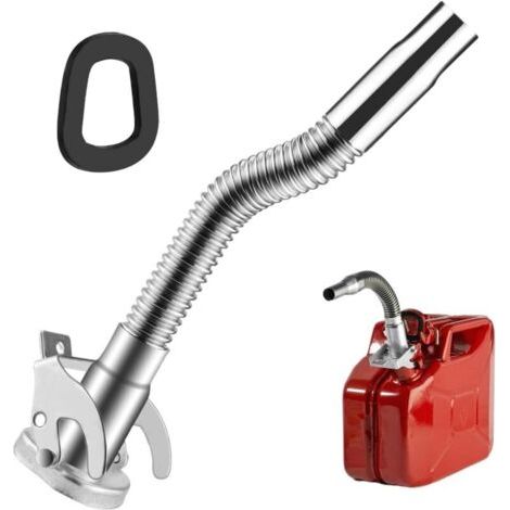 Bec Verseur Kanister Metall Bec Bidon Flexible Und Acier Für Bidon Carburant Essence 5 10 20 Liter