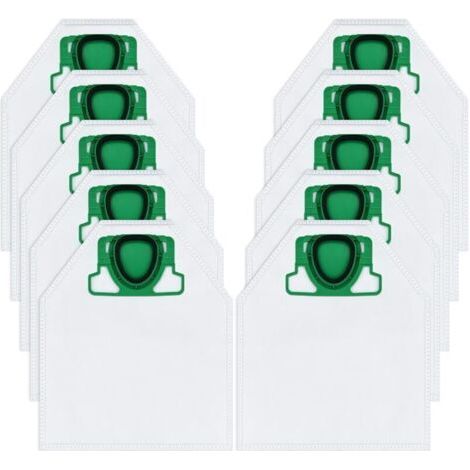 10 Beutel Vorwerk Kobold Vk200 – Kompatibel Mit Fp200/vk200 – Haute-filtration