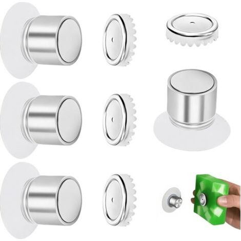 4er-set Magnetischer Seifenhalter Mit Saugnapf, Magnetischer Halter Für Feste Seife, Bohrfreie Montage Hy