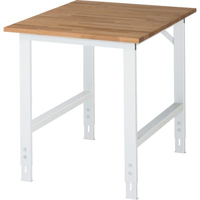 Arbeitstisch Buche BxTxH 750x1000x760-1080mm - RAU