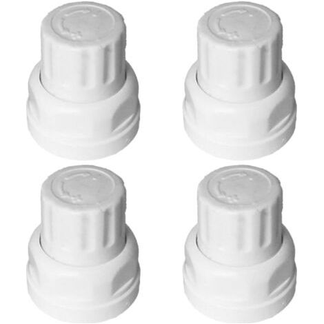 4er-pack Heizkörperventilkappen, Handradschalter Für Fußbodenheizung, M30 X 1,5-gewinde – Automatischer Temperaturregelventilschalter (kurz)