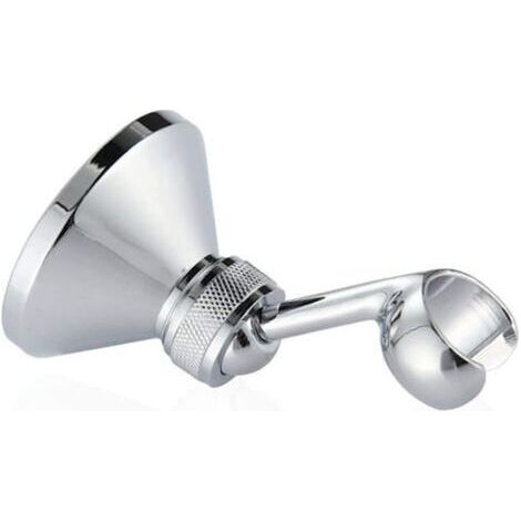 Handbrausehalterung, Omnidirektionaler Duschkopfhalter Aus Kupfer, Verstellbare Chrom-wandhalterung Für Duschkopf H470