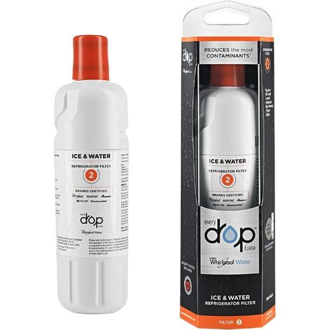 Ersatz-wasserfilter, Kompatibel Mit Everydrop By, Kompatibel Mit Whirlpool Filter 2, Edr2rxd1