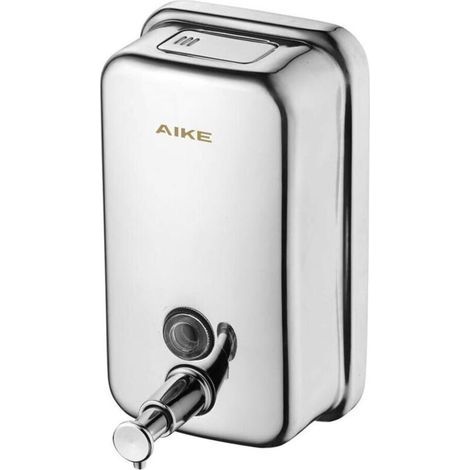 Distributeur De Savon Mural Liquide En Acier Inoxydable, 500 Ml Für Salle De Bains Et Cuisine