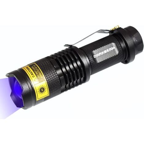 Uv-led-taschenlampe, 365 Nm, Lumière Noire, Uv-led, Mini-taschenlampe, Tragbar