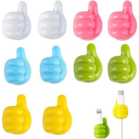 30 Stück Selbstklebende Haken Für Küche, Bad, Büro, Kühlschrank